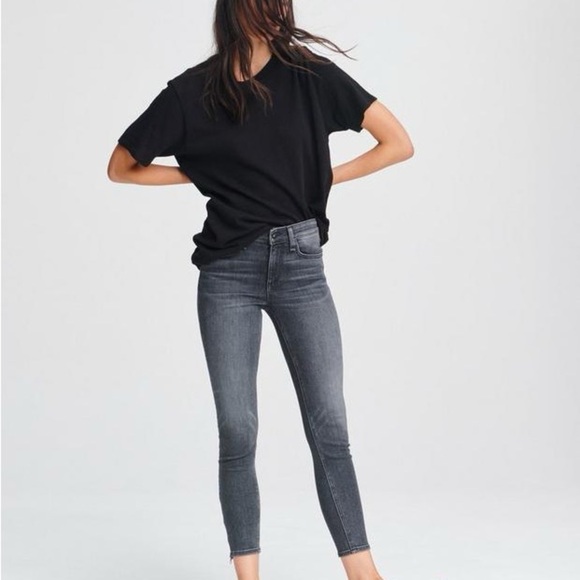 Rag & Bone Gray Skinny Jeans Modern Fit - Picture 1 of 8